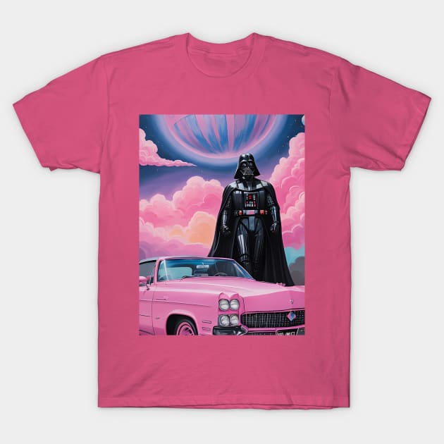 Pink Cadillac T-Shirt by Rogue Clone